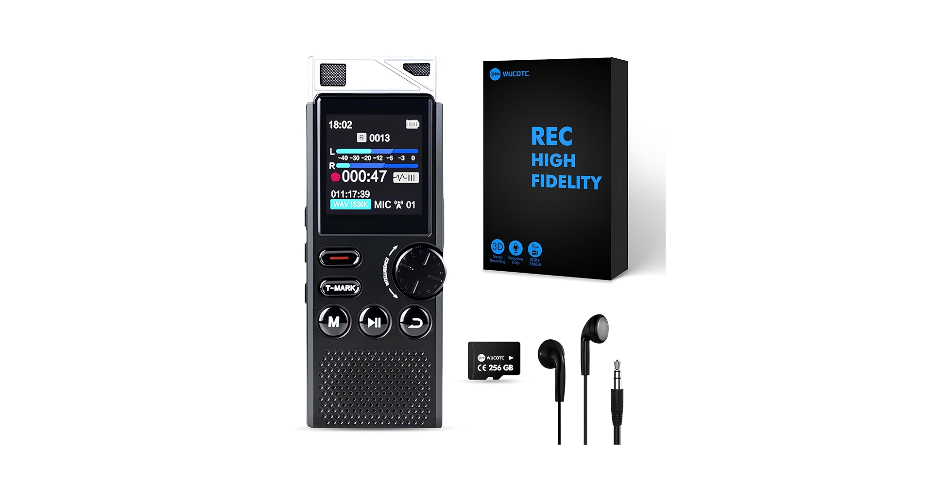 Amazon.com: 264GB Digital Voice Recorder,Professional Voice